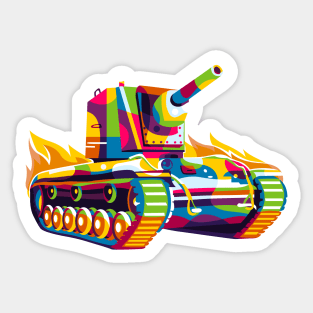 KV-2 Tank Sticker